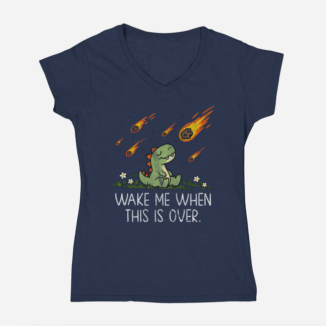 This Seems Fine-Womens-V-Neck-Tee-benyamine12