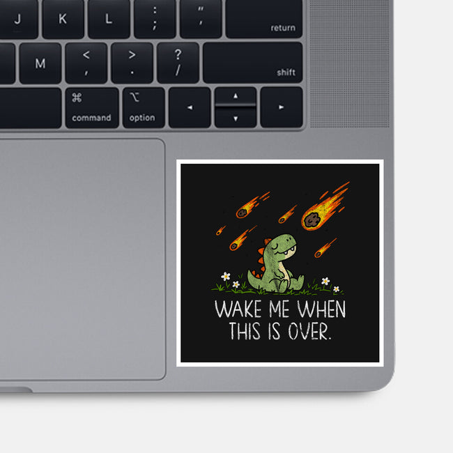 This Seems Fine-None-Glossy-Sticker-benyamine12