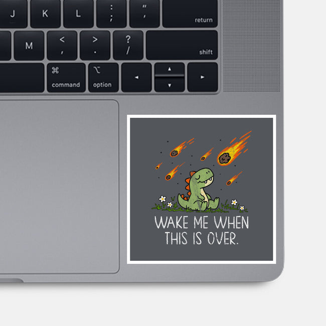 This Seems Fine-None-Glossy-Sticker-benyamine12