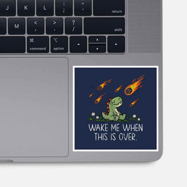 This Seems Fine-None-Glossy-Sticker-benyamine12