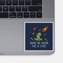 This Seems Fine-None-Glossy-Sticker-benyamine12