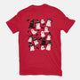 Ghosts Party-Mens-Basic-Tee-kharmazero