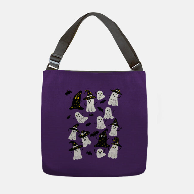 Ghosts Party-None-Adjustable Tote-Bag-kharmazero