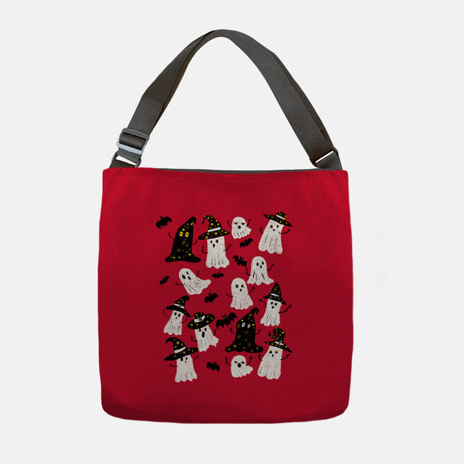 Ghosts Party-None-Adjustable Tote-Bag-kharmazero