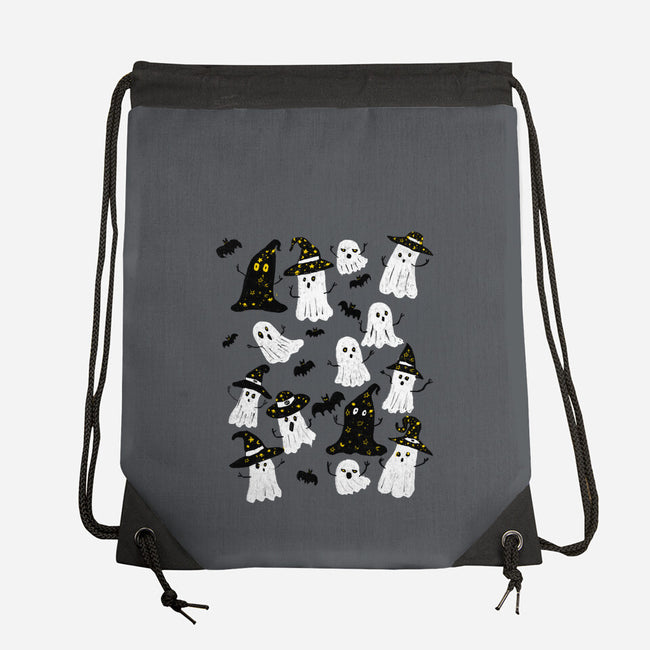 Ghosts Party-None-Drawstring-Bag-kharmazero