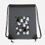 Ghosts Party-None-Drawstring-Bag-kharmazero