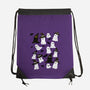 Ghosts Party-None-Drawstring-Bag-kharmazero