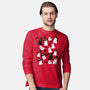 Ghosts Party-Mens-Long Sleeved-Tee-kharmazero