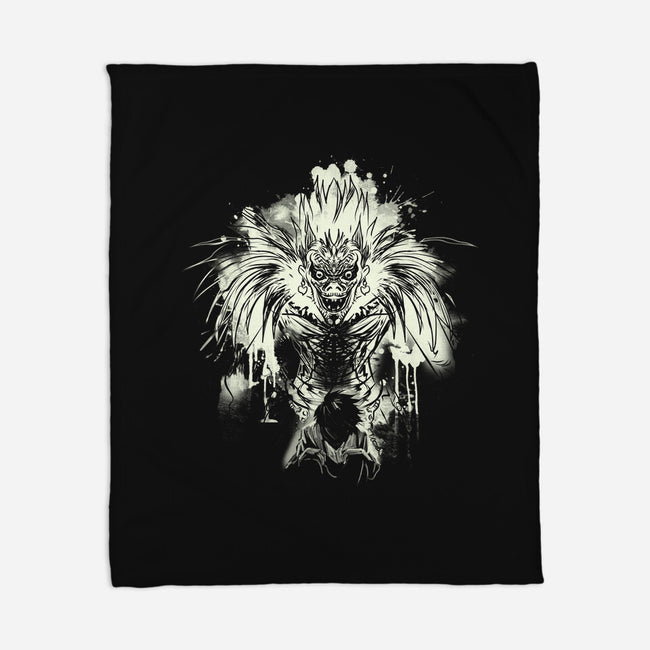 Death God-None-Fleece-Blanket-kharmazero