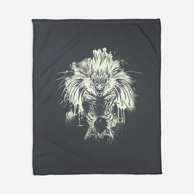 Death God-None-Fleece-Blanket-kharmazero