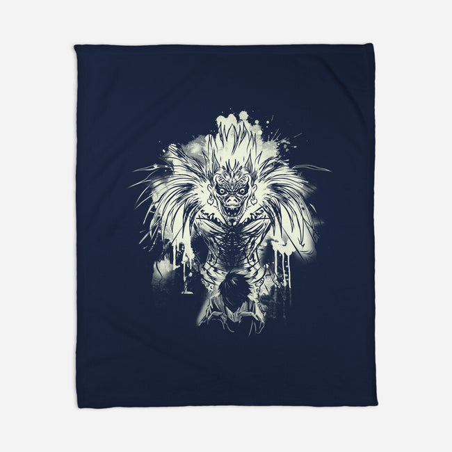 Death God-None-Fleece-Blanket-kharmazero