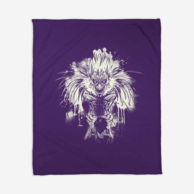 Death God-None-Fleece-Blanket-kharmazero