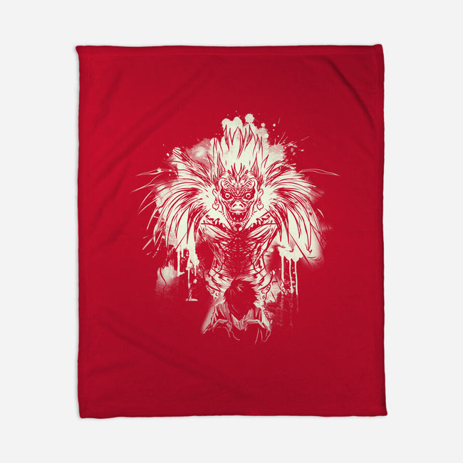 Death God-None-Fleece-Blanket-kharmazero