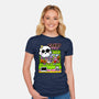 Candy Machine File-Womens-Fitted-Tee-bloomgrace28