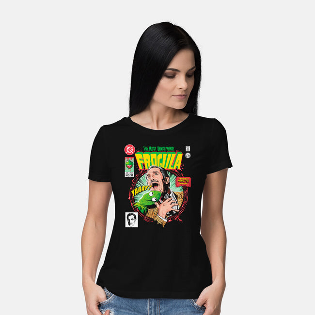 Frogula-Womens-Basic-Tee-CappO