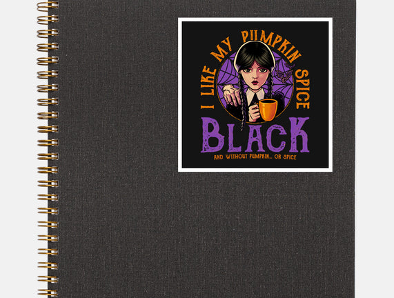 Pumpkin Spice Black