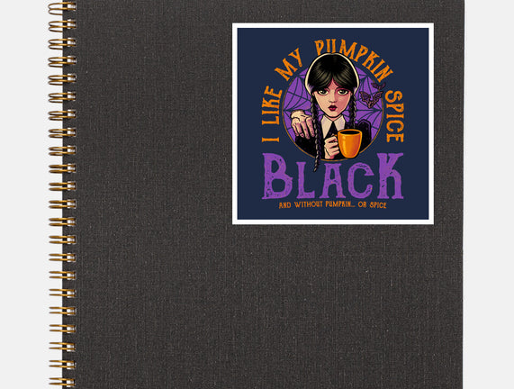 Pumpkin Spice Black