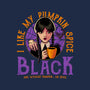 Pumpkin Spice Black-None-Fleece-Blanket-teesgeex