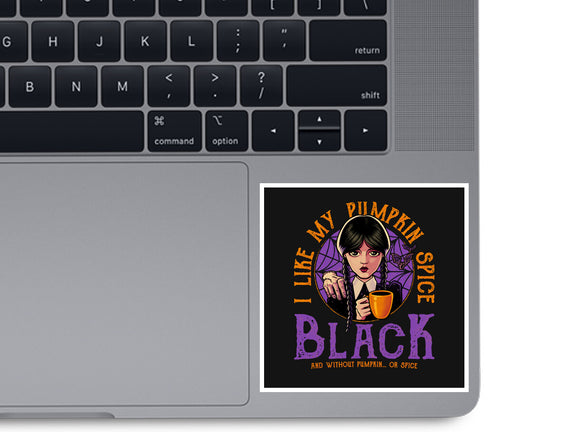 Pumpkin Spice Black