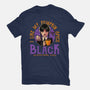 Pumpkin Spice Black-Youth-Basic-Tee-teesgeex