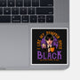 Pumpkin Spice Black-None-Glossy-Sticker-teesgeex