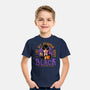 Pumpkin Spice Black-Youth-Basic-Tee-teesgeex
