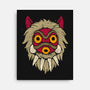 Wolf Mask-None-Stretched-Canvas-teesgeex