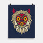 Wolf Mask-None-Matte-Poster-teesgeex