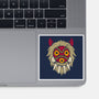 Wolf Mask-None-Glossy-Sticker-teesgeex