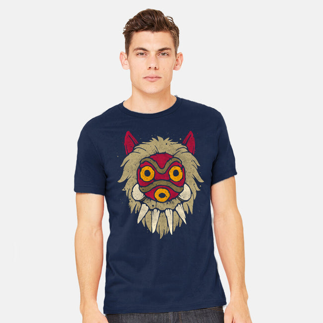 Wolf Mask-Mens-Heavyweight-Tee-teesgeex