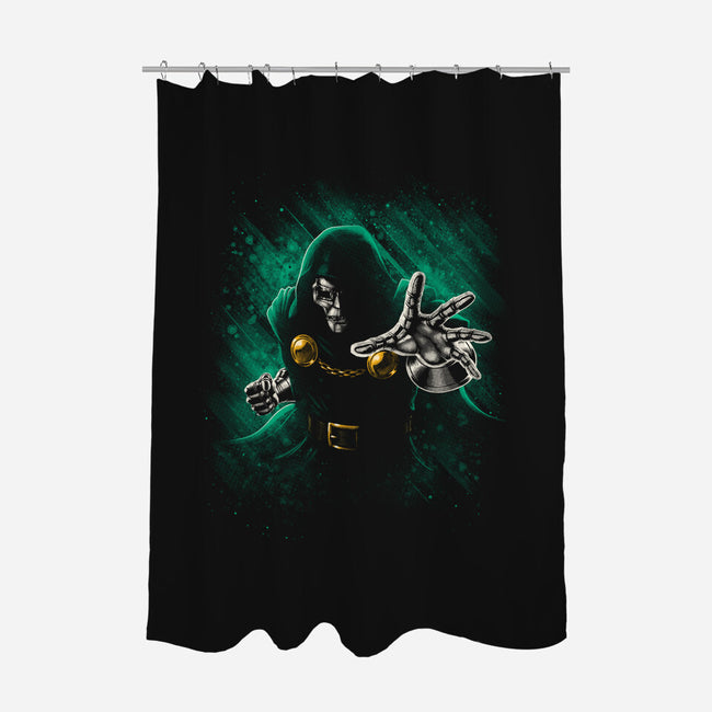 Absolute Power-None-Polyester-Shower Curtain-teesgeex