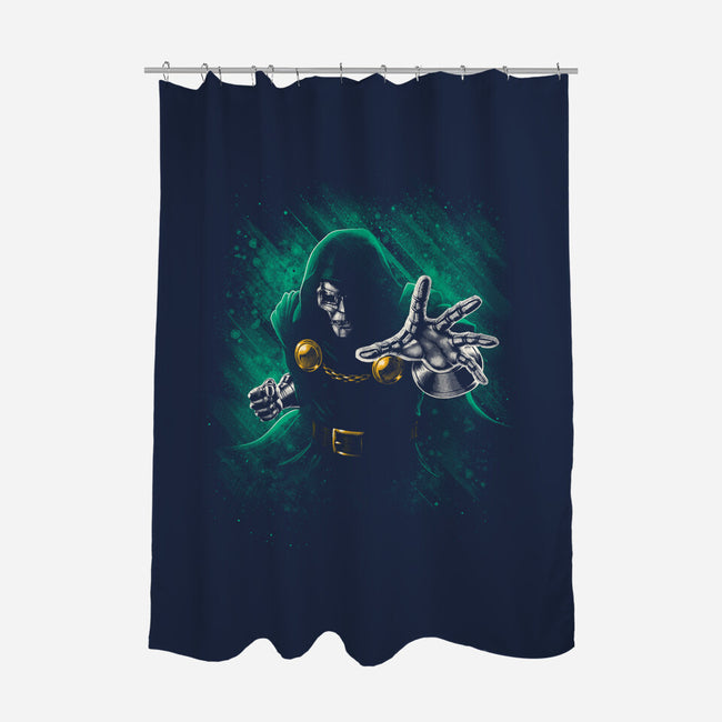 Absolute Power-None-Polyester-Shower Curtain-teesgeex
