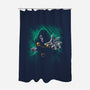 Absolute Power-None-Polyester-Shower Curtain-teesgeex