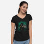 Absolute Power-Womens-V-Neck-Tee-teesgeex