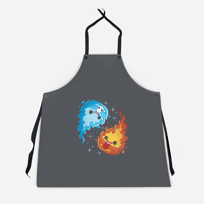 Live Death Fire-Unisex-Kitchen-Apron-Vallina84