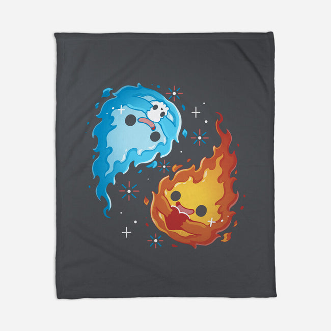 Live Death Fire-None-Fleece-Blanket-Vallina84