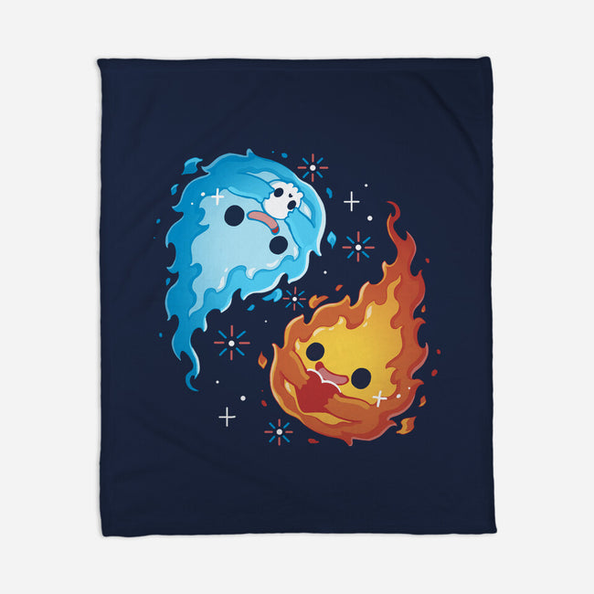 Live Death Fire-None-Fleece-Blanket-Vallina84