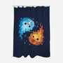 Live Death Fire-None-Polyester-Shower Curtain-Vallina84