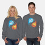 Live Death Fire-Unisex-Crew Neck-Sweatshirt-Vallina84