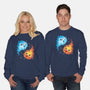Live Death Fire-Unisex-Crew Neck-Sweatshirt-Vallina84