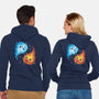 Live Death Fire-Unisex-Zip-Up-Sweatshirt-Vallina84