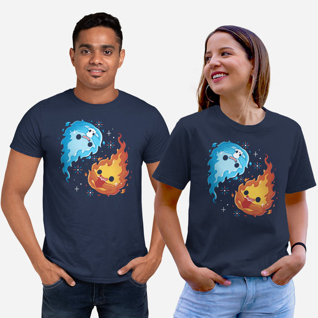 Live Death Fire-Unisex-Basic-Tee-Vallina84