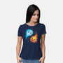 Live Death Fire-Womens-Basic-Tee-Vallina84