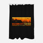 Raccoon City Fun Run-None-Polyester-Shower Curtain-retrodivision