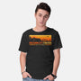 Raccoon City Fun Run-Mens-Basic-Tee-retrodivision