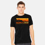 Raccoon City Fun Run-Mens-Heavyweight-Tee-retrodivision