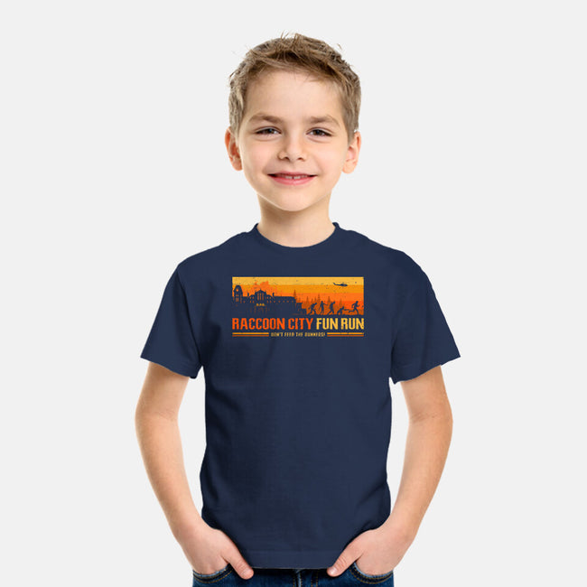 Raccoon City Fun Run-Youth-Basic-Tee-retrodivision