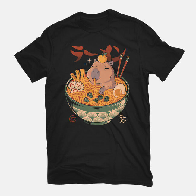 Capyramen-Womens-Fitted-Tee-Eoli Studio