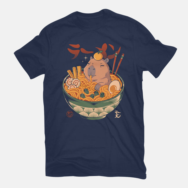Capyramen-Womens-Fitted-Tee-Eoli Studio