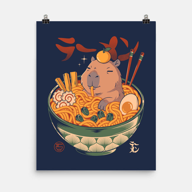 Capyramen-None-Matte-Poster-Eoli Studio